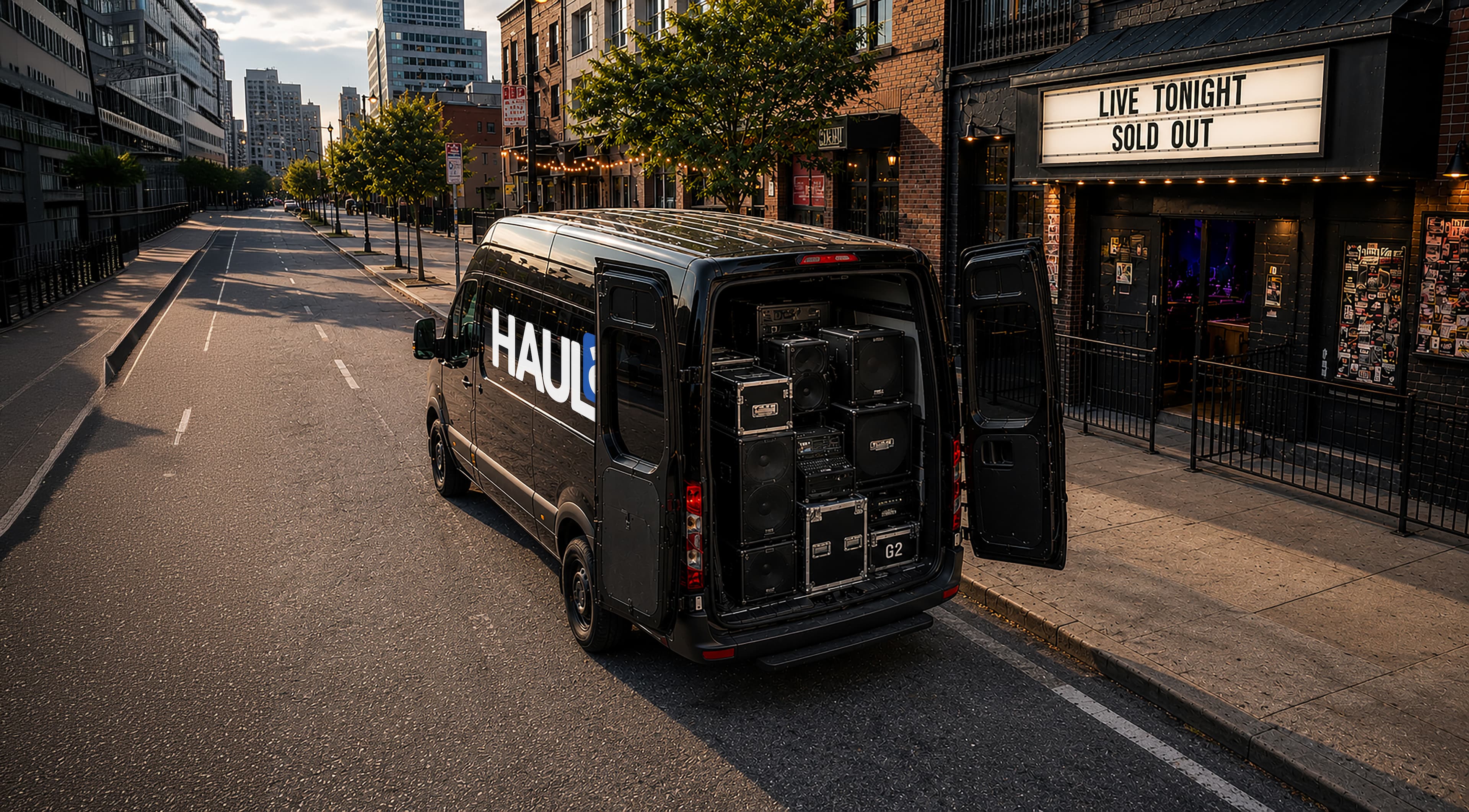 Events hauling with HAULa
